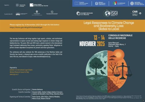 Legal Responses to Climate Change and Biodiversity Loss: Global to Local