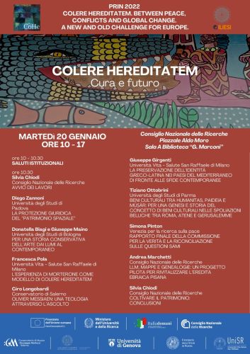 La locandina dell'evento