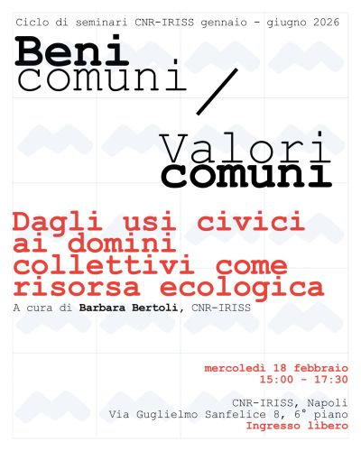 Dagli usi civici ai domini collettivi come risorsa ecologica