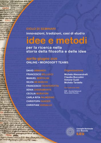 Poster Idee e metodi