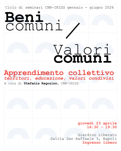 Apprendimento collettivo: territori, educazione, valori condivisi
