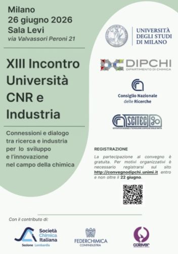 Locandina Università, CNR e Industria XIII edizione