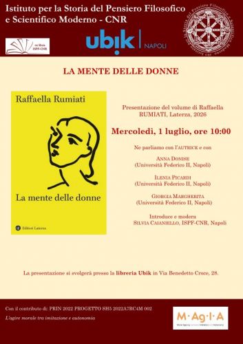Presentazione libro 'La mente delle donne'