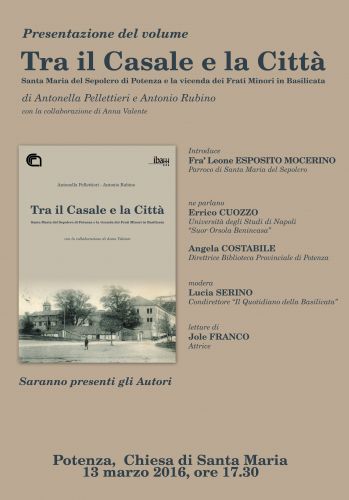 Locandina della Presentazione del Libro