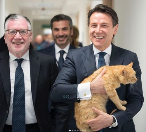 Massimo Inguscio e Giuseppe Conte