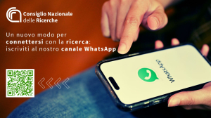 Un nuovo modo per connettersi con la ricerca: il canale WhatsApp del CNR è online!