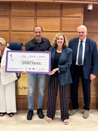SmartPaper 2° classificato Start Cup Lazio