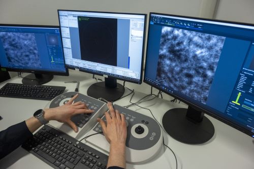 TEM images ready to be processed by the end-to-end workflow