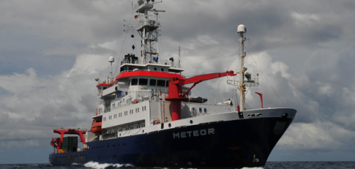 La nave da ricerca Meteor