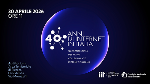 Celebrazione dei 40 di Internet in Italia
