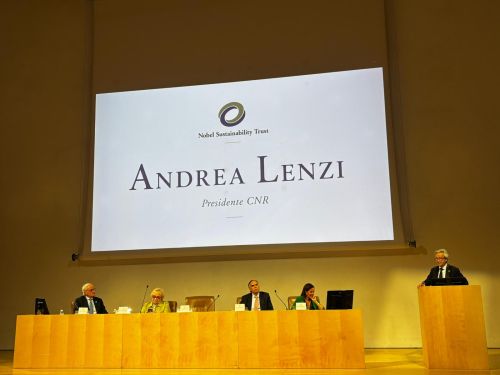 Il Presidente del Cnr alla presentazione del Nobel Sustainability Trust