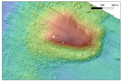 Mappa della campagna scientifica BRIDGES
