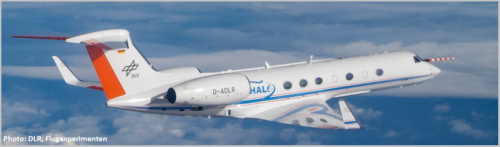 Il Gulfstream della DLR HALO (High Altitude and Long Range Research Aircraft)