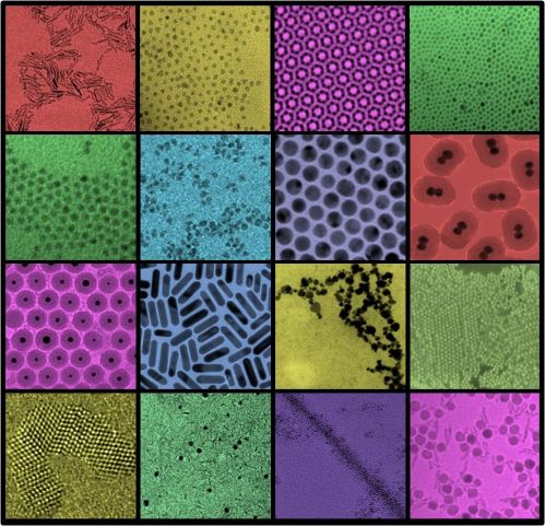 Examples of colloidal nanoparticles synthesized at the labs of CNR IPCF Bari