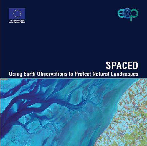 Copertina libro 'Spaced: using earth observation to protect natural landscapes'