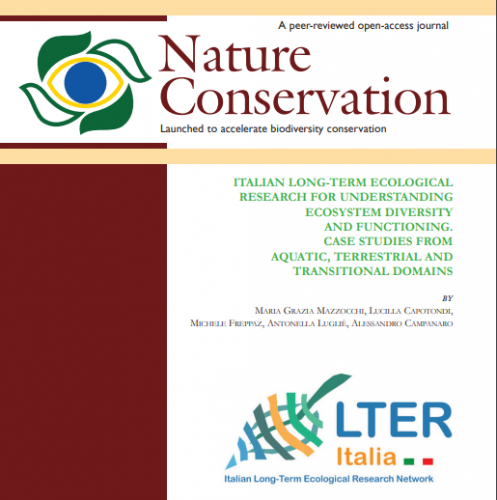 Cover del numero speciale di 'Nature Conservation'