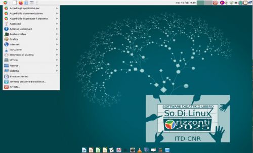 immagine del desktop di SoDiLinux