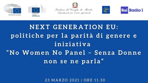 Next Generation UE: politiche per la parità di genere e l'iniziativa 