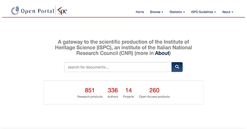 Anteprima dell'Ispc Open Portal