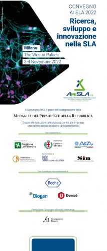Locandina del convegno AriSLA