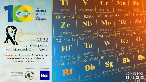 Avogadro Colloquia 2022 #CNR100
