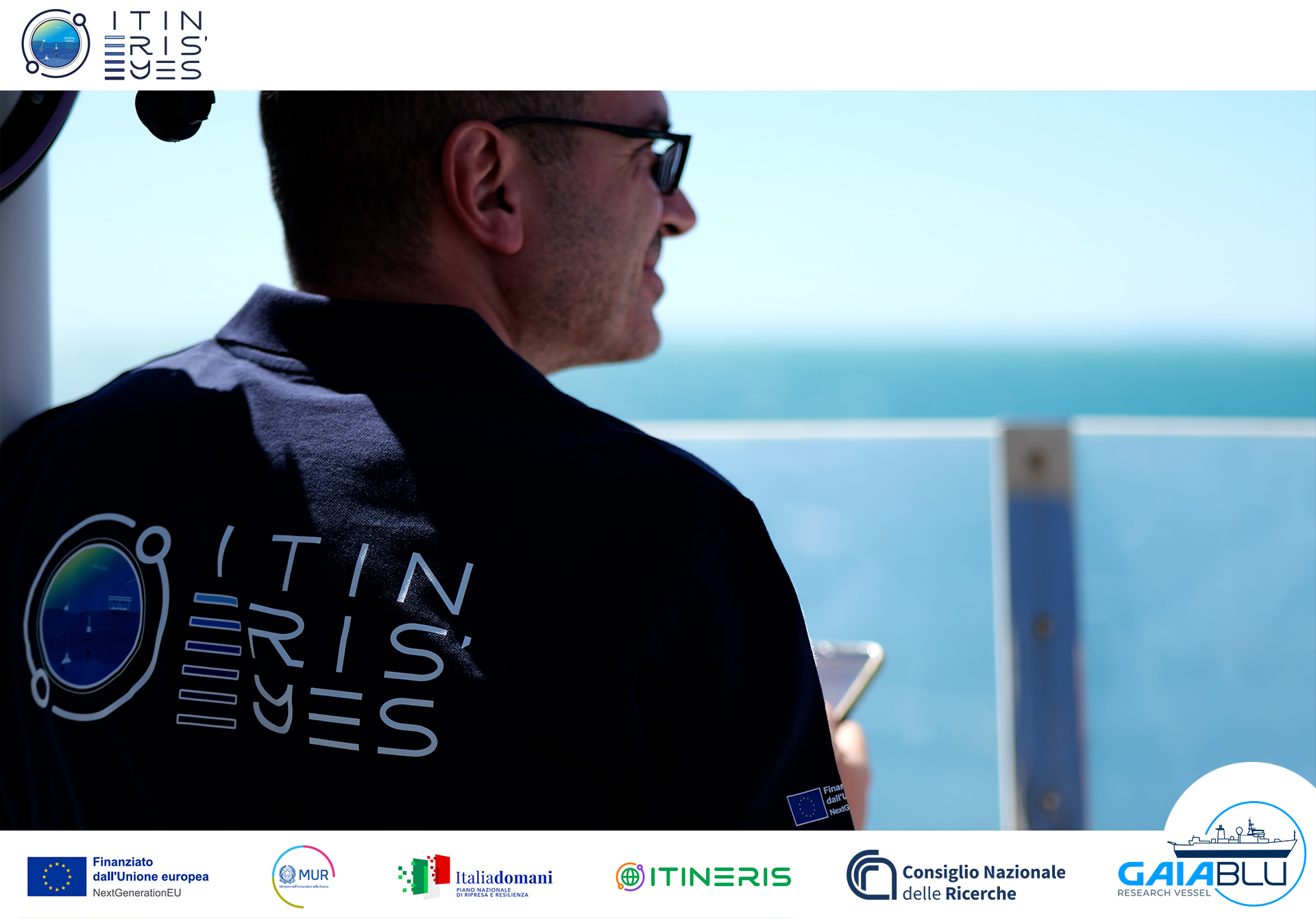 Il team della campagna ITINERIS' EYES