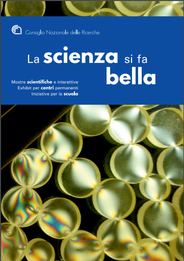 Copertina catalogo 'La scienza si fa bella'