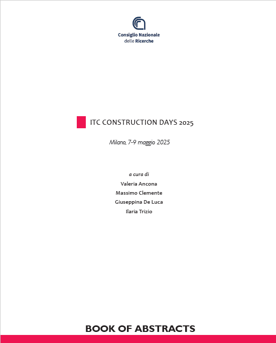 Cover volume Book of abstracts Itc Contruction Days 2025