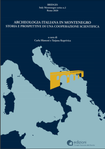 Cover volume Archeologia italiana in Montenegro