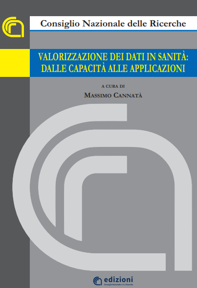 Cover volume Valorizzazione dei dati in sanita 
