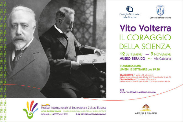 Vito Volterra invito mostra