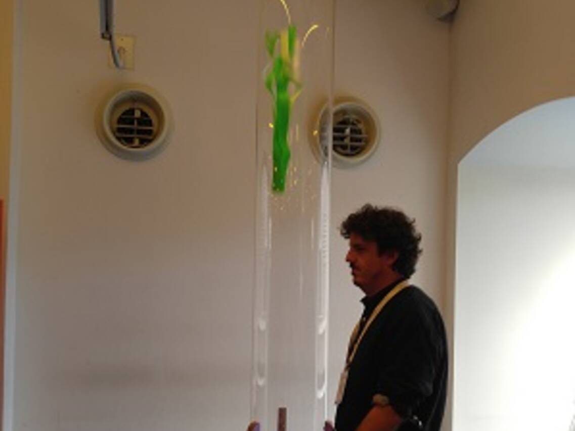 'Tinkering lab' - Exhibit 'Tubo del vento'